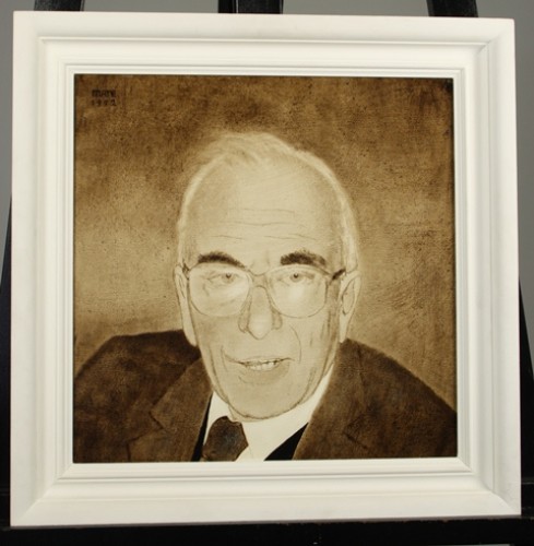 Portret van dhr. H.G. van Slooten